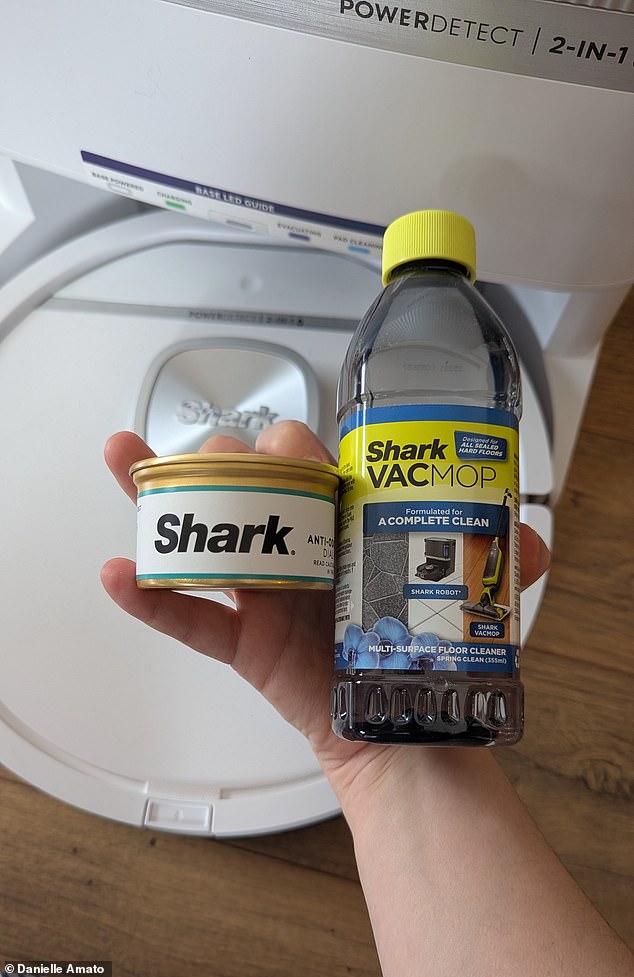 I didn't like the residue left by Shark's cleaning solution