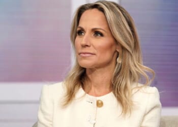 Dr. Nicole Saphier sits in the Fox Nation studio for “Love Mom The Live Show” on April 3, 2024 in New York City, New York.
