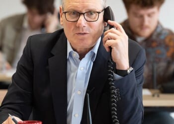 Keir Starmer's (pictured on May 6, 2026) political future is on the line today in a historic round of local elections
