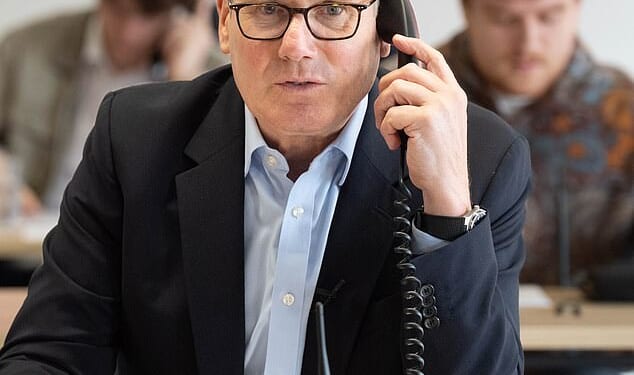 Keir Starmer's (pictured on May 6, 2026) political future is on the line today in a historic round of local elections