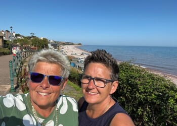 Louise and Hayley Gould from Midsomer Norton swear by their caravan holidays
