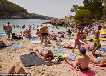Bookings to Ibiza have doubled for May half-term - holidays to the Balearic island are considered a safe bet while the Middle East conflict continues