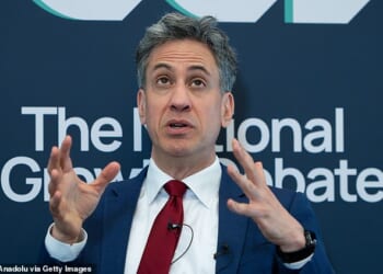 Thinking big: Ed Miliband is among the favourites to succeed Sir Keir, despite being rejected by the British public in 2015