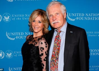 Ted Turner - above, with then-ex-wife Jane Fonda at a benefit for the United Nations Foundation he helped create in 2013 - donated more than $1.3 billion of his personal fortune
