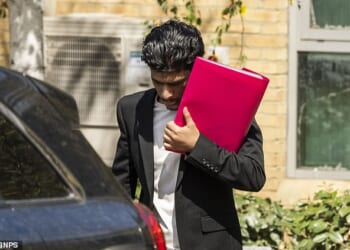 The 19-year-old woman had been walking home alone along Bournemouth promenade after a night out when she encountered Mohammed Abdullah (pictured) and a group of friends