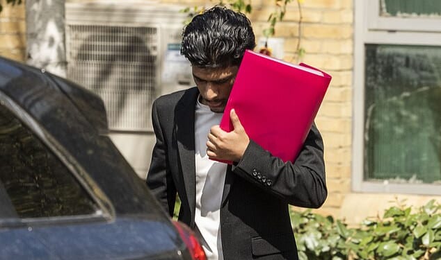 The 19-year-old woman had been walking home alone along Bournemouth promenade after a night out when she encountered Mohammed Abdullah (pictured) and a group of friends