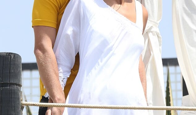TOWIE's Jake Hall's childhood sweetheart Chloe Lewis responded to a post honouring the late star days after his death aged 35 (Jake and Chloe pictured in 2015)