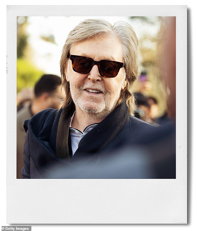 Paul last month at Stella McCartney’s Paris Fashion Week show