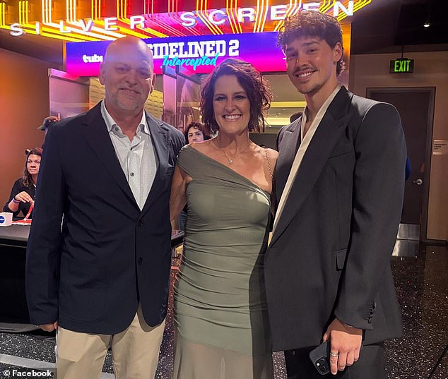 Baywatch star Noah Beck seen with his parents