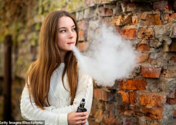There are concerns that many youngsters who vape will develop nicotine addictions