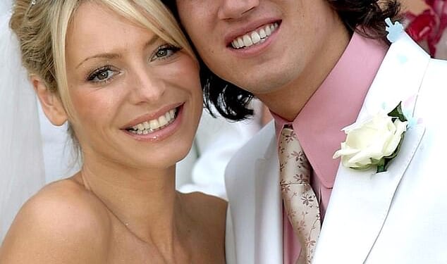 Tess Daly and Vernon Kay on their wedding day in 2003. There was no doubting that they were head over heels in love, writes Katie Hind