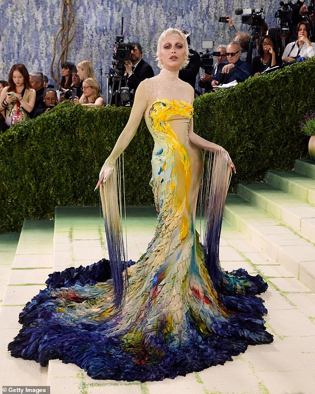 Emma Chamberlain, at the Met on Monday, May 4, has had a meteoric rise to elite fame from her original YouTube influencer roots