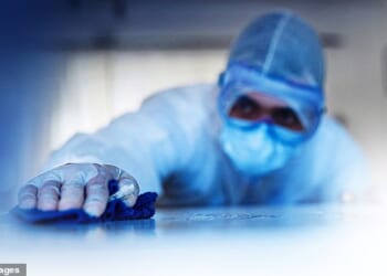 After struggling to make enough as a window cleaner, Ben Giles says he was attracted to the good money that can be made from cleaning up crime scenes