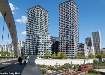 The East Village in Stratford is the area where Olympic athletes were previously housed in 2012