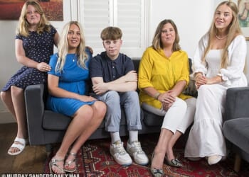 As a mother-of-four, time alone is hard to come by, writes Shona. Dolly, Flo, Monty, Shona and Annie (pictured in 2021)