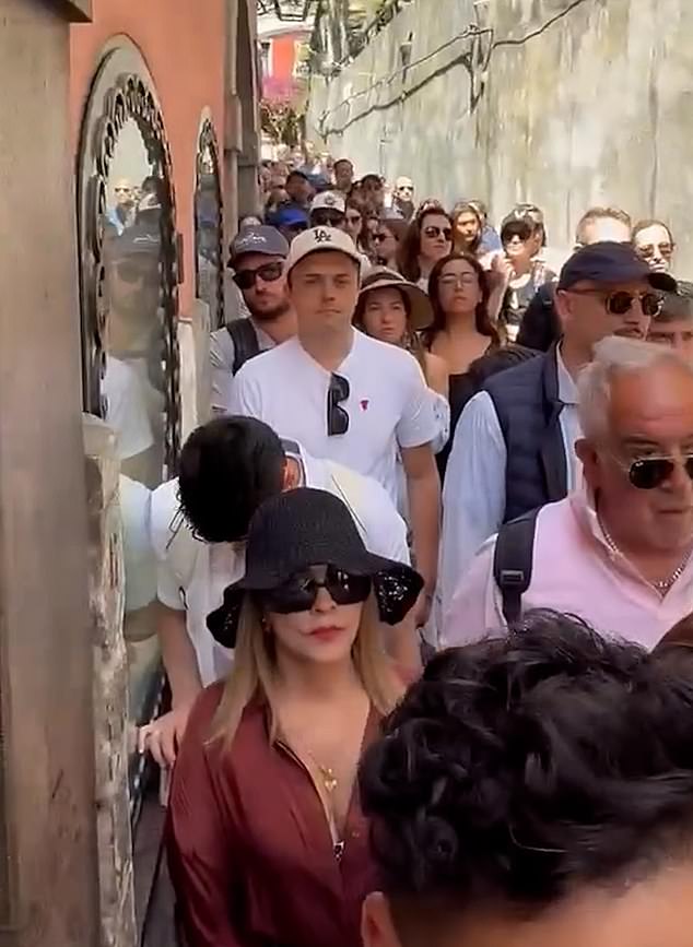 Locals have renewed outcry over the packed scenes posted in videos on social media
