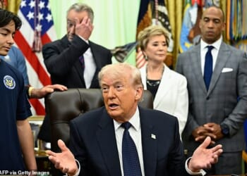 Trump announces pause on breaking Iran's blockade of Strait of Hormuz as he signals hope for 'complete and final agreement'