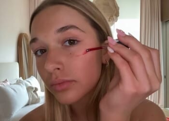 Victoria Beckham, 51, has revealed her daughter Harper's 'really bad' battle with acne has inspired the teen, 14, to launch her very own beauty brand