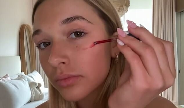 Victoria Beckham, 51, has revealed her daughter Harper's 'really bad' battle with acne has inspired the teen, 14, to launch her very own beauty brand