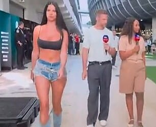 Ivana Knoll attended the Miami Grand Prix