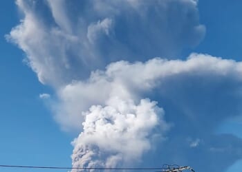 Three hikers were killed and 10 were missing after a volcano on Indonesia's eastern Halmahera island erupted on Friday