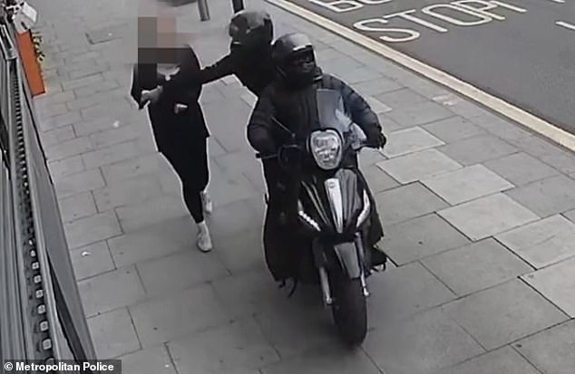 ‘If people get away with little things, they will graduate to bigger crimes,' Mrs Badenoch said, saying her party would clamp down on crimes like phone theft