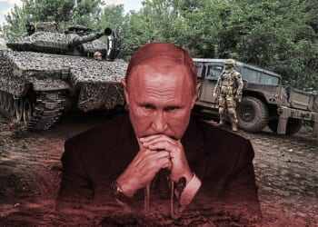 Battle tested: Ukrainian soldiers using the CV90 on the front line of the war with Vladimir Putin's Russia