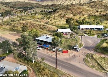 The humble two-bedroom house in Old Timers camp just outside Alice Springs, in the Northern Territory, had been the family home for more than seven years