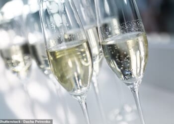 Researchers have discovered that a traditional flute is not the best vessel to drink the popular tipple from