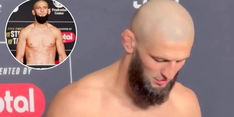 ‘Didn’t make that weight’ – Khamzat Chimaev conspiracy theory whipped up by controversial star just hours before UFC 328